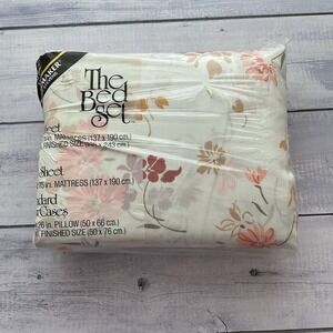 JP Stevens Tastemaker Full Size‎ Sheet Set Spring Dance Floral No Iron 4 Pieces